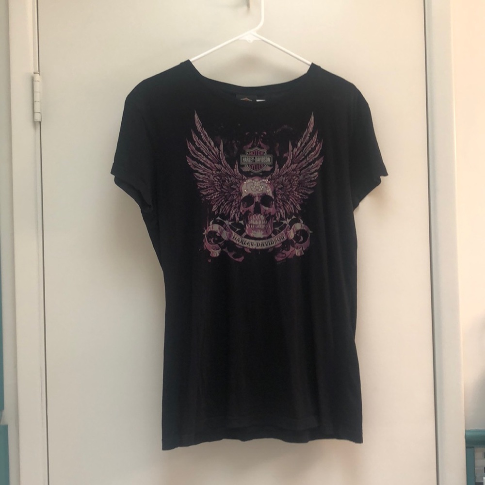 Black Harley Davidson T-Shirt